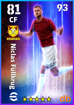 Niclas Füllkrug — CF, OVR 81, MAX 93