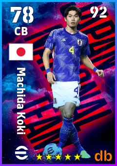 Machida Koki eFootball player card