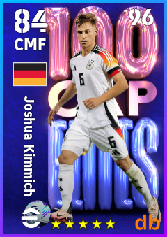 Joshua Kimmich — CMF, OVR 84, MAX 96