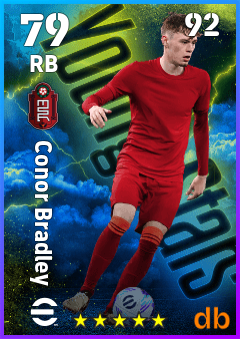 Conor Bradley — RB, OVR 79, MAX 92