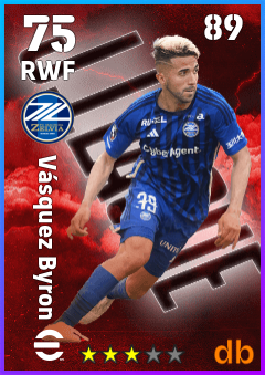 Vásquez Byron eFootball player card