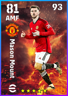 Mason Mount eFootball player card