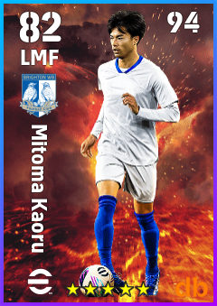 Mitoma Kaoru — LMF, OVR 82, MAX 94