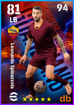 Leonardo Spinazzola — LB, OVR 81, MAX 94