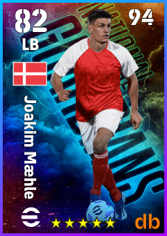 Joakim Mæhle — LB, OVR 82, MAX 94