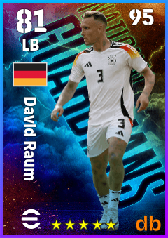 David Raum eFootball player card