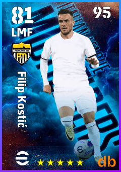 Filip Kostić eFootball player card