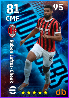 Ruben Loftus-Cheek — CMF, OVR 81, MAX 95