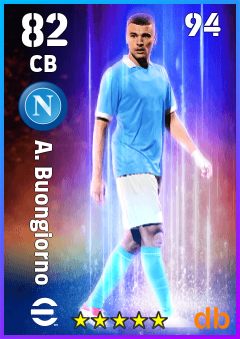 A. Buongiorno — CB, OVR 82, MAX 94