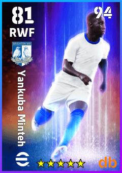 Yankuba Minteh eFootball player card