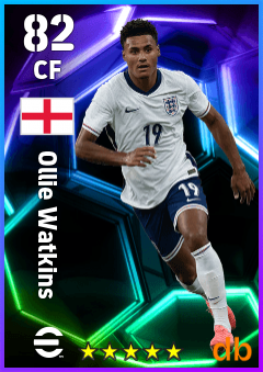 Ollie Watkins — CF, OVR 82, MAX 82