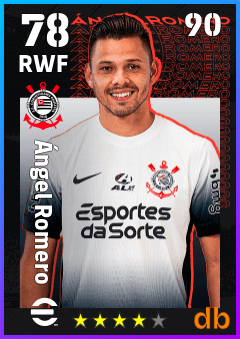 Ángel Romero — RWF, OVR 78, MAX 90