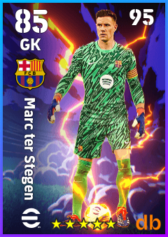 Marc ter Stegen — GK, OVR 85, MAX 95