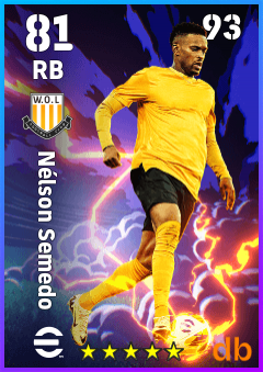 Nélson Semedo — RB, OVR 81, MAX 93