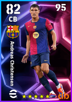 Andreas Christensen — CB, OVR 82, MAX 95