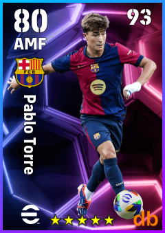 Pablo Torre — AMF, OVR 80, MAX 93