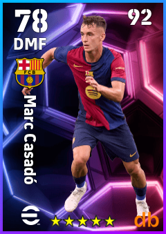 Marc Casadó eFootball player card
