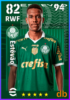 Estêvão — RWF, OVR 82, MAX 94