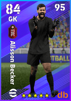 Alisson Becker eFootball player card