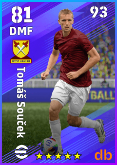 Tomáš Souček — DMF, OVR 81, MAX 93