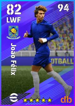 João Félix — LWF, OVR 82, MAX 94