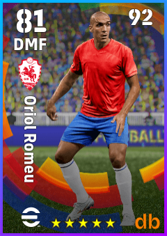 Oriol Romeu — DMF, OVR 81, MAX 92