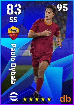 Paulo Dybala — SS, OVR 83, MAX 95
