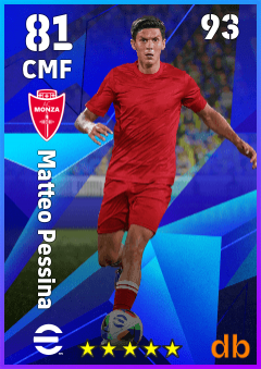 Matteo Pessina — CMF, OVR 81, MAX 93