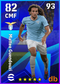 Matteo Guendouzi — CMF, OVR 82, MAX 93