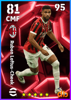 Ruben Loftus-Cheek — CMF, OVR 81, MAX 95