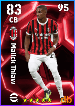 Malick Thiaw eFootball player card