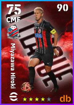 Miyazawa Hiroki — CMF, OVR 75, MAX 90