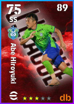 Abe Hiroyuki eFootball player card