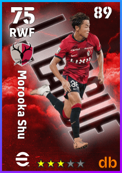 Morooka Shu eFootball player card