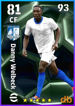 Danny Welbeck — CF, OVR 81, MAX 93