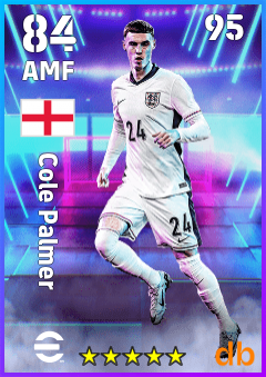 Cole Palmer — AMF, OVR 84, MAX 95