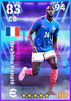 Ibrahima Konaté — CB, OVR 83, MAX 94