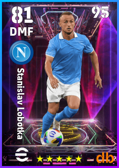 Stanislav Lobotka — DMF, OVR 81, MAX 95