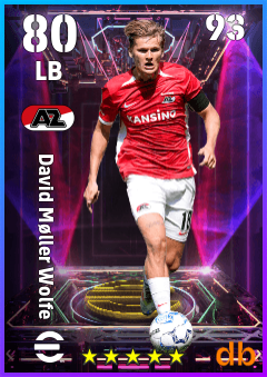 David Møller Wolfe — LB, OVR 80, MAX 93