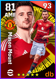 Mason Mount eFootball player card
