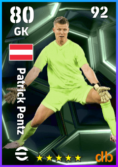 Patrick Pentz eFootball player card