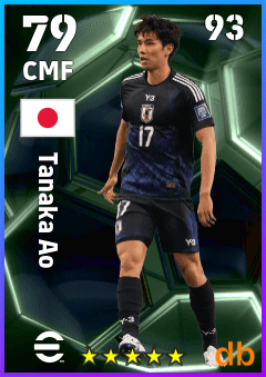 Tanaka Ao — CMF, OVR 79, MAX 93