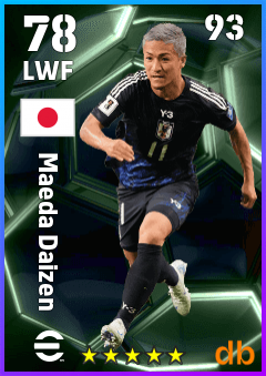 Maeda Daizen eFootball player card