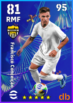 Francisco Conceição — RMF, OVR 81, MAX 95