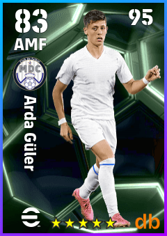 Arda Güler eFootball player card