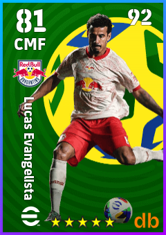 Lucas Evangelista — CMF, OVR 81, MAX 92