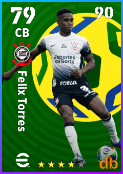 Felix Torres — CB, OVR 79, MAX 90
