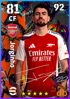 Jorginho eFootball player card