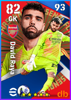 David Raya eFootball player card