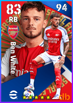 Ben White — RB, OVR 83, MAX 94